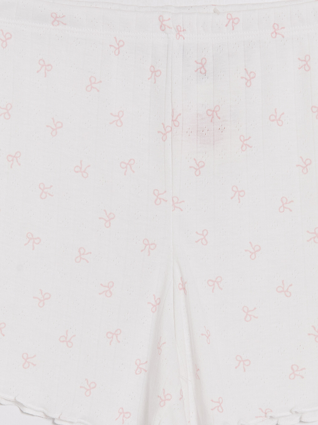 Woman Ecru Pyjama Bottoms-2