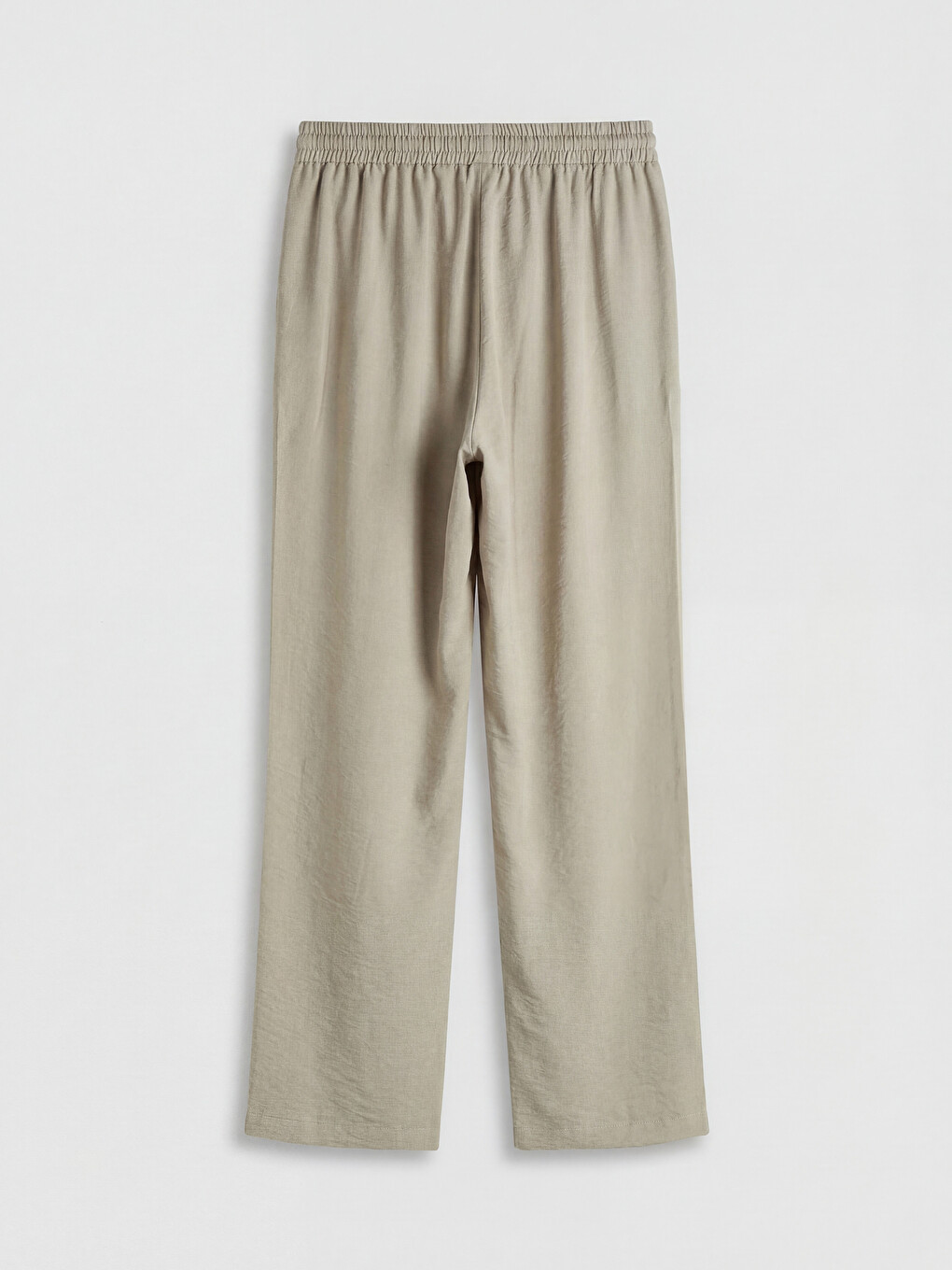 Elastični Struk Opušteni Kroj Ženske Pantalone-5