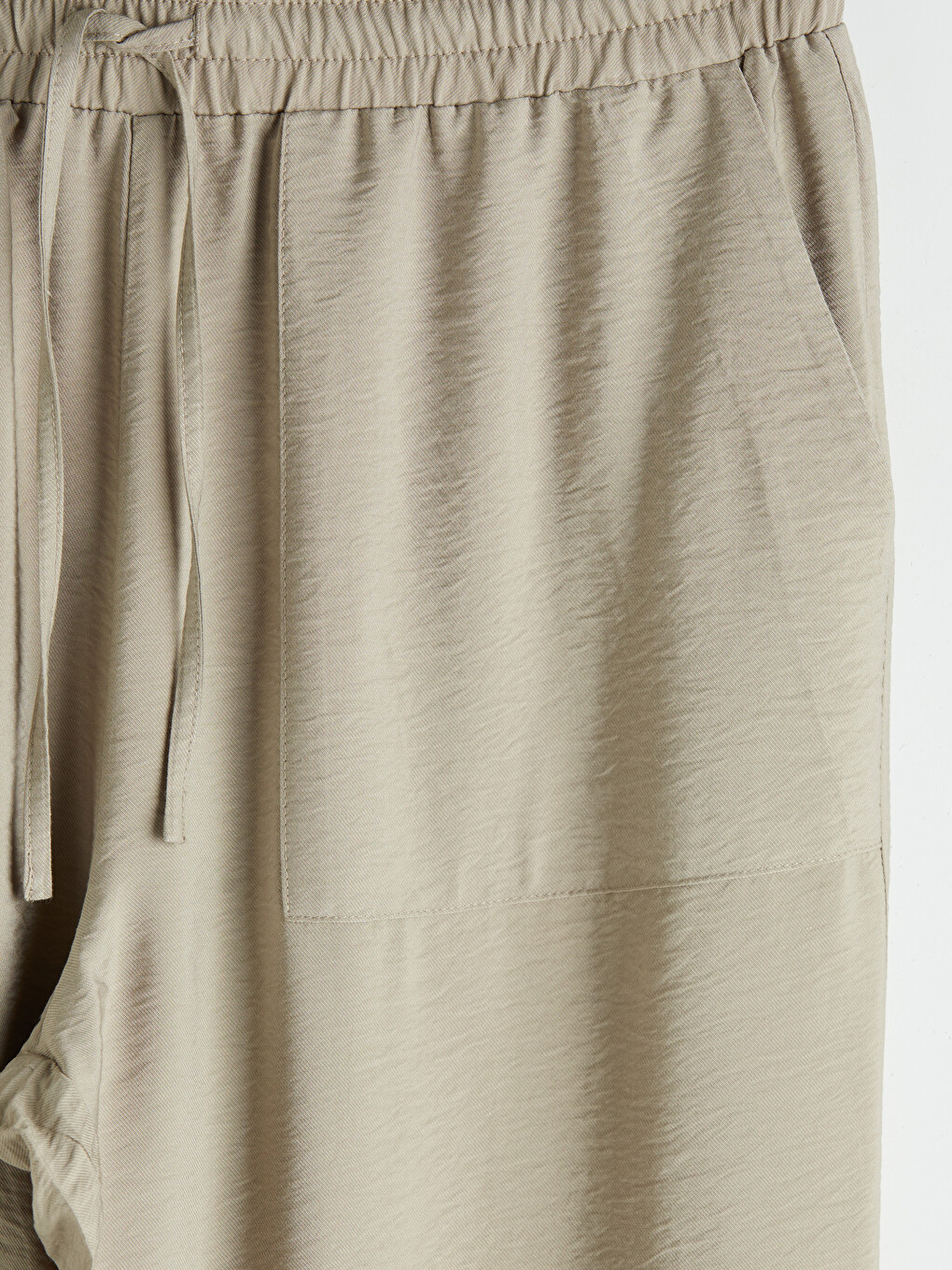 Elastični Struk Opušteni Kroj Ženske Pantalone-6