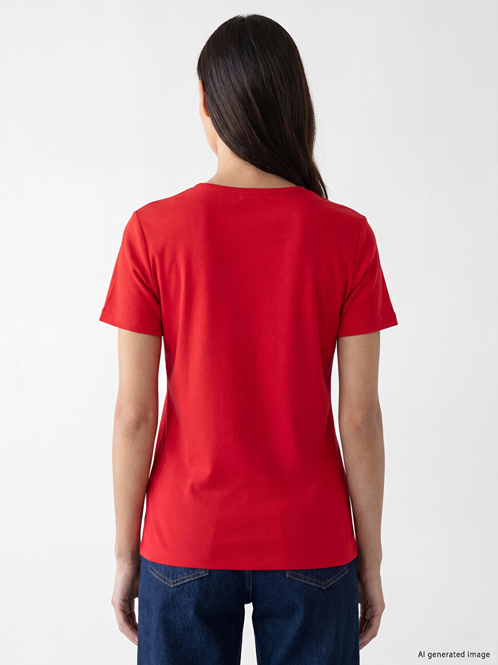 %100 Cotton Women's T-Shirt-3