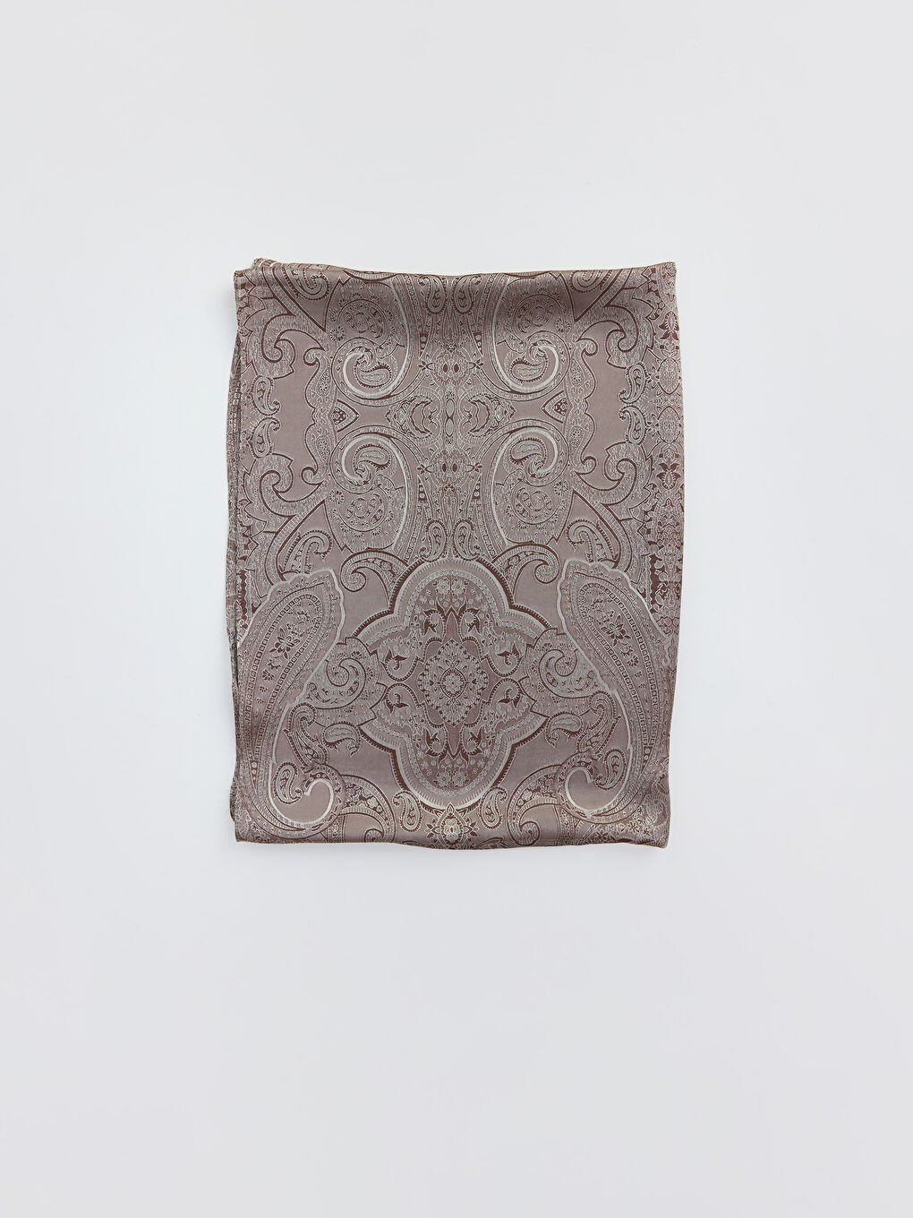 Bej Desenli Kadın Şal