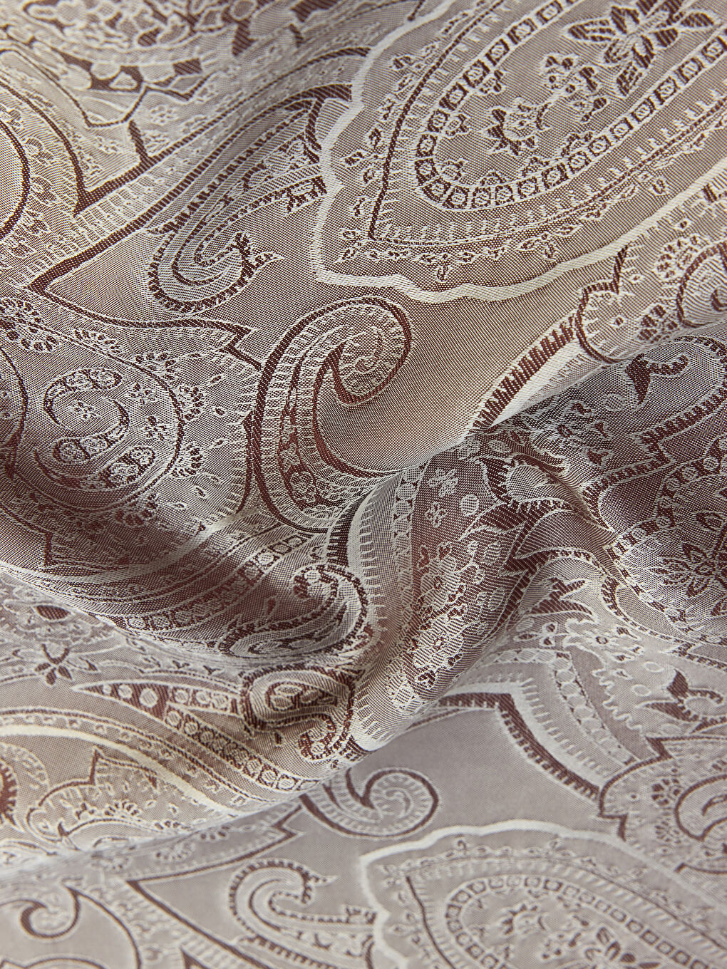 Bej Desenli Kadın Şal-2