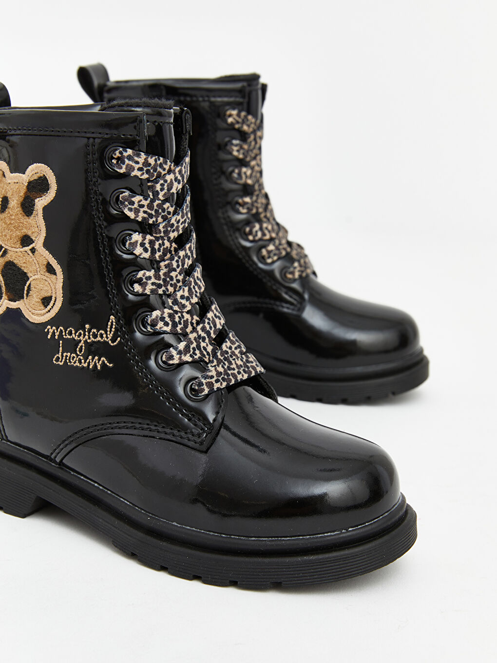 Baby Girl BLACK Boots-2