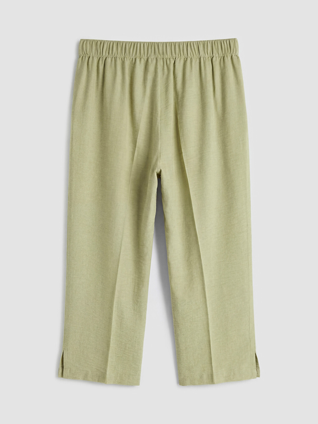 Elastic Waist Women's Capri-4