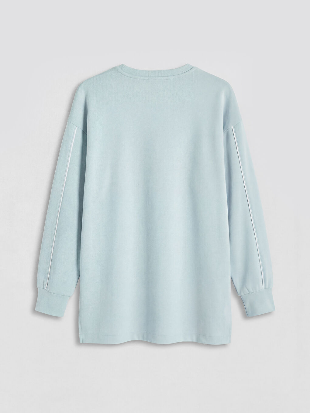 Mavi Bisiklet Yaka Soft Touch Kadın Sweatshirt-1