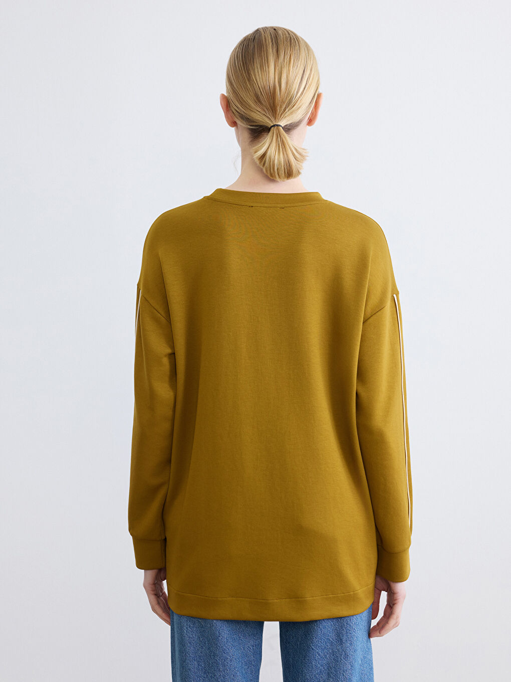 Women's Crew Neck Soft Touch Sweatshirt-4