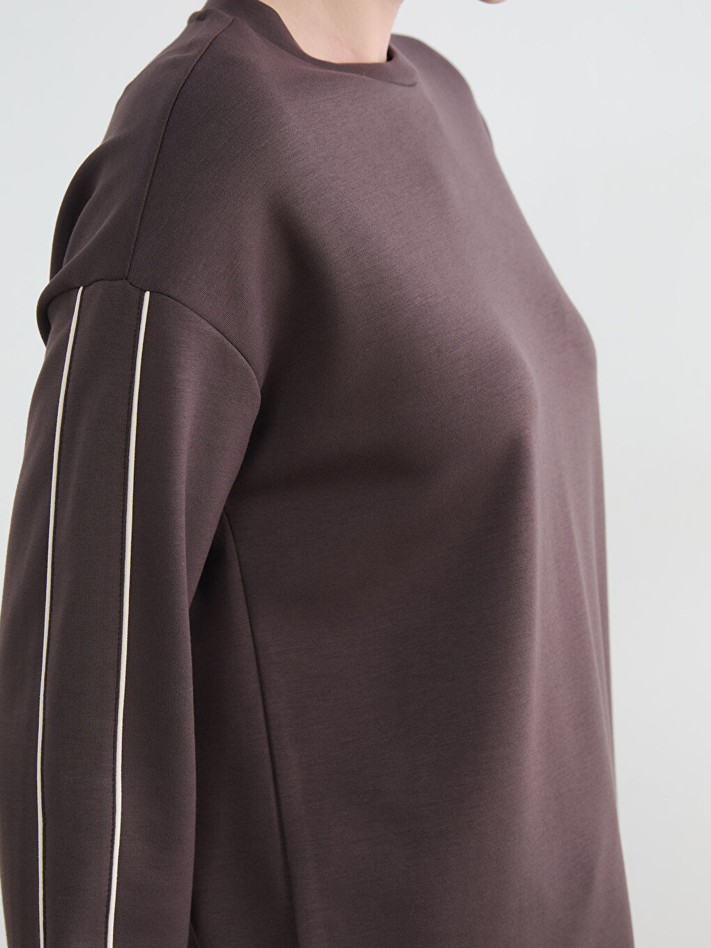 Women's Crew Neck Soft Touch Sweatshirt-2