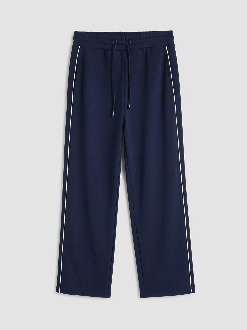 Lacivert Beli Lastikli Soft Touch Kadın Eşofman Altı