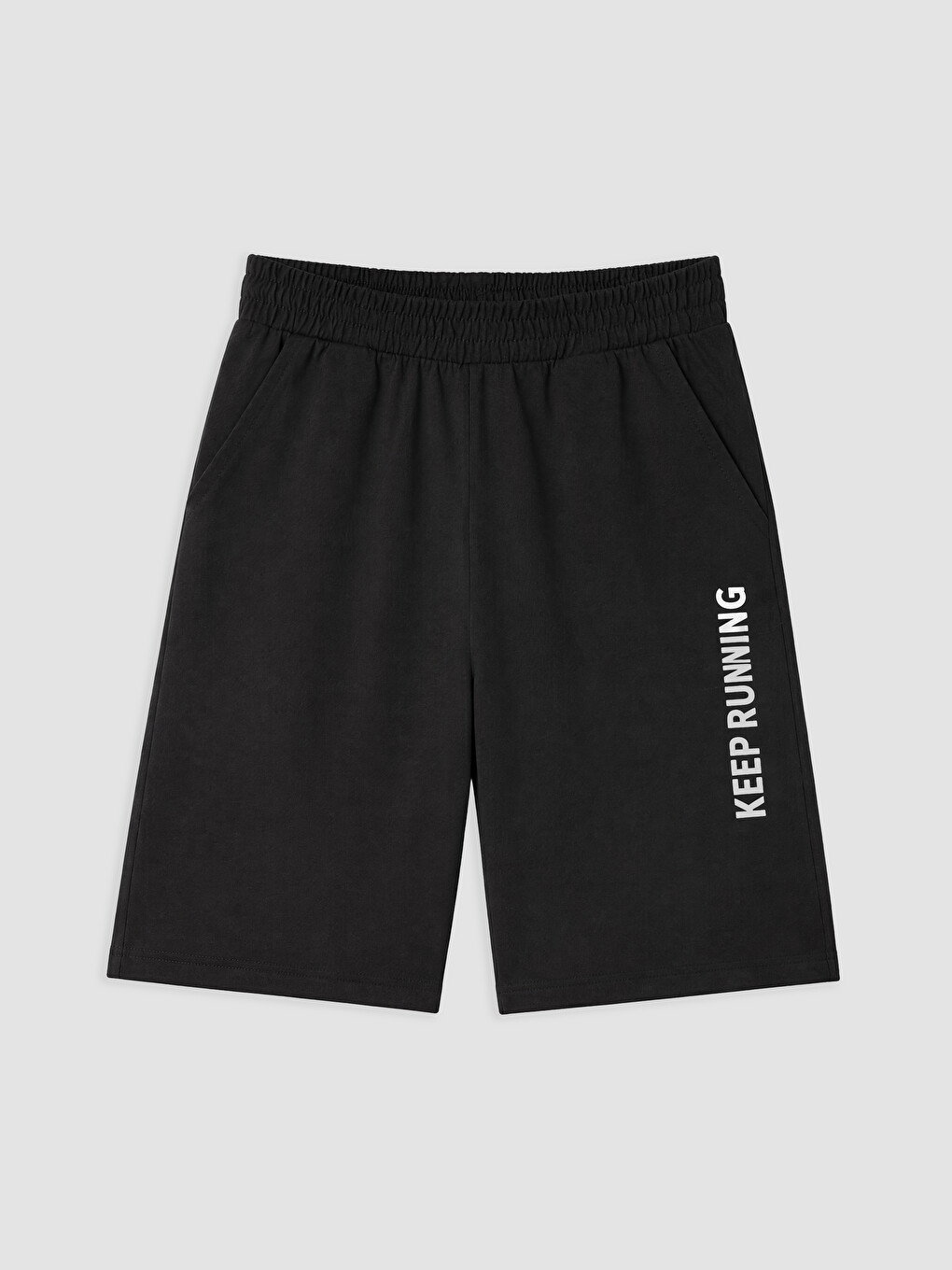 Elastic Waist Printed Boys' Shorts