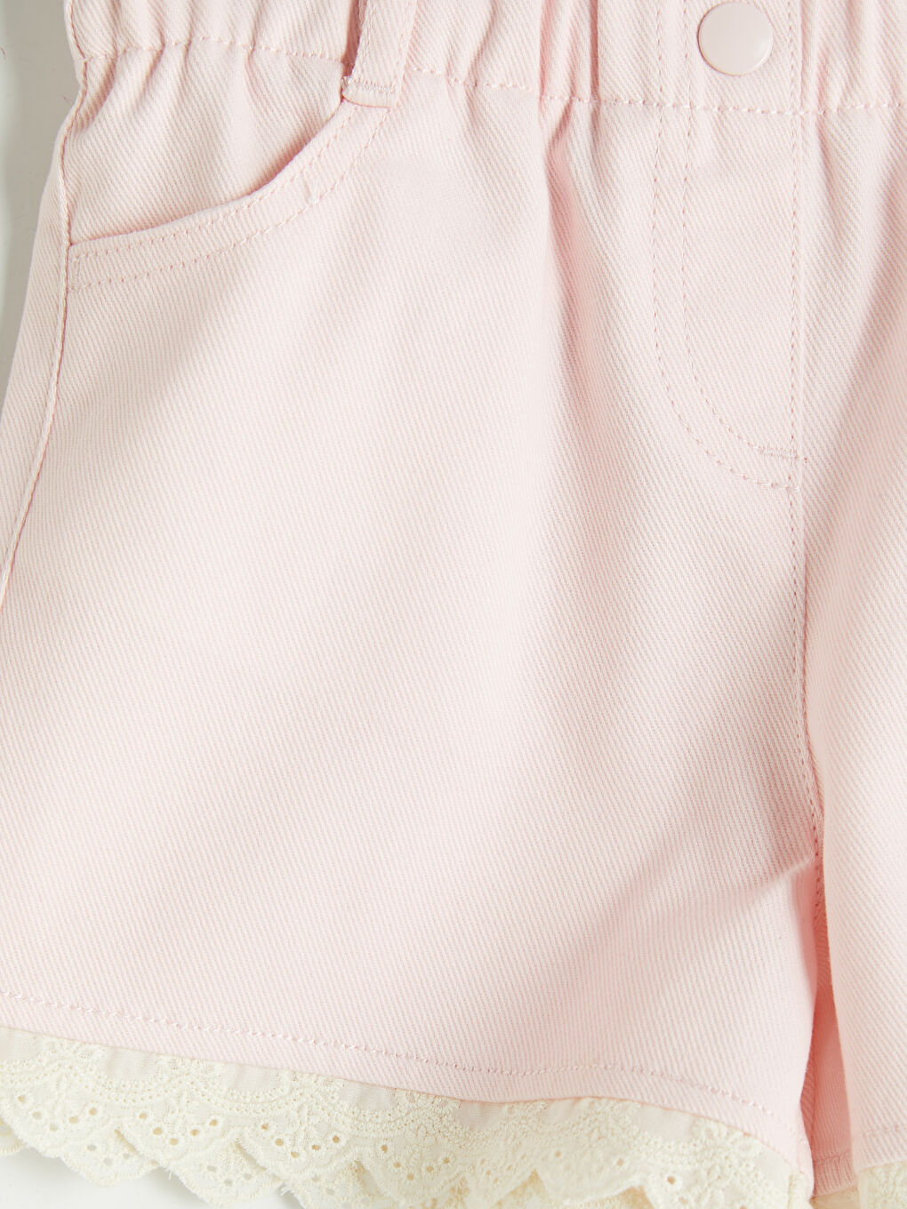 Girl Pink Shorts-2