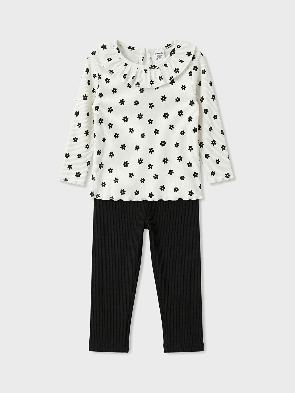 طقم بيج فاتح / ايكرو طفلة