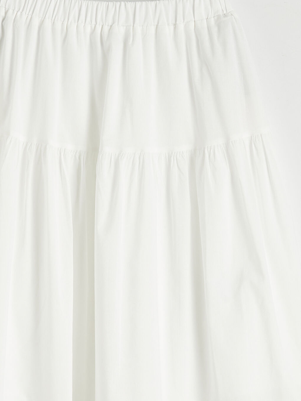 Ženska suknja sa elastičnim strukom i širokim krojem-5