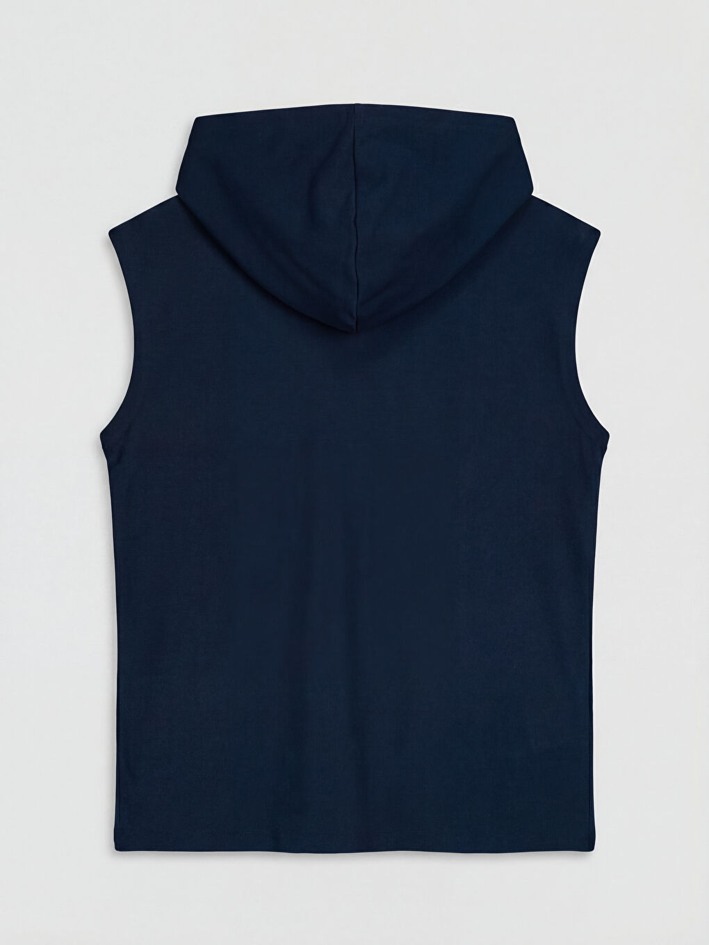 Lacivert Kapüşonlu Baskılı Erkek Çocuk Atlet-1