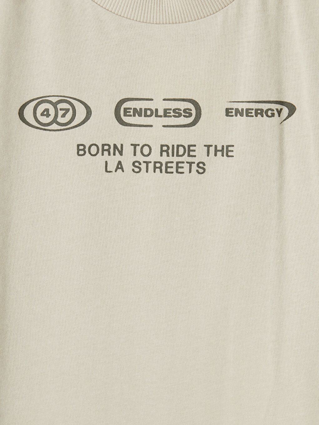 Gri Bisiklet Yaka Baskılı Erkek Çocuk Atlet-2