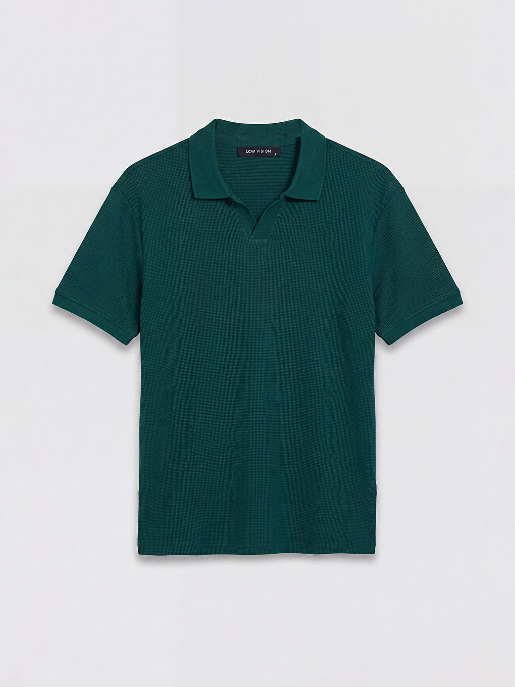 Yeşil Polo Yaka Pike Erkek Tişört