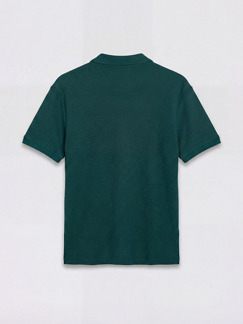 Yeşil Polo Yaka Pike Erkek Tişört-1