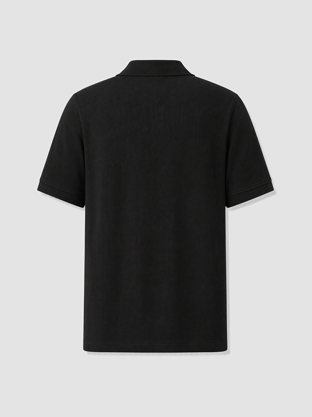 Polo Collar Pique Men's T-shirt-5
