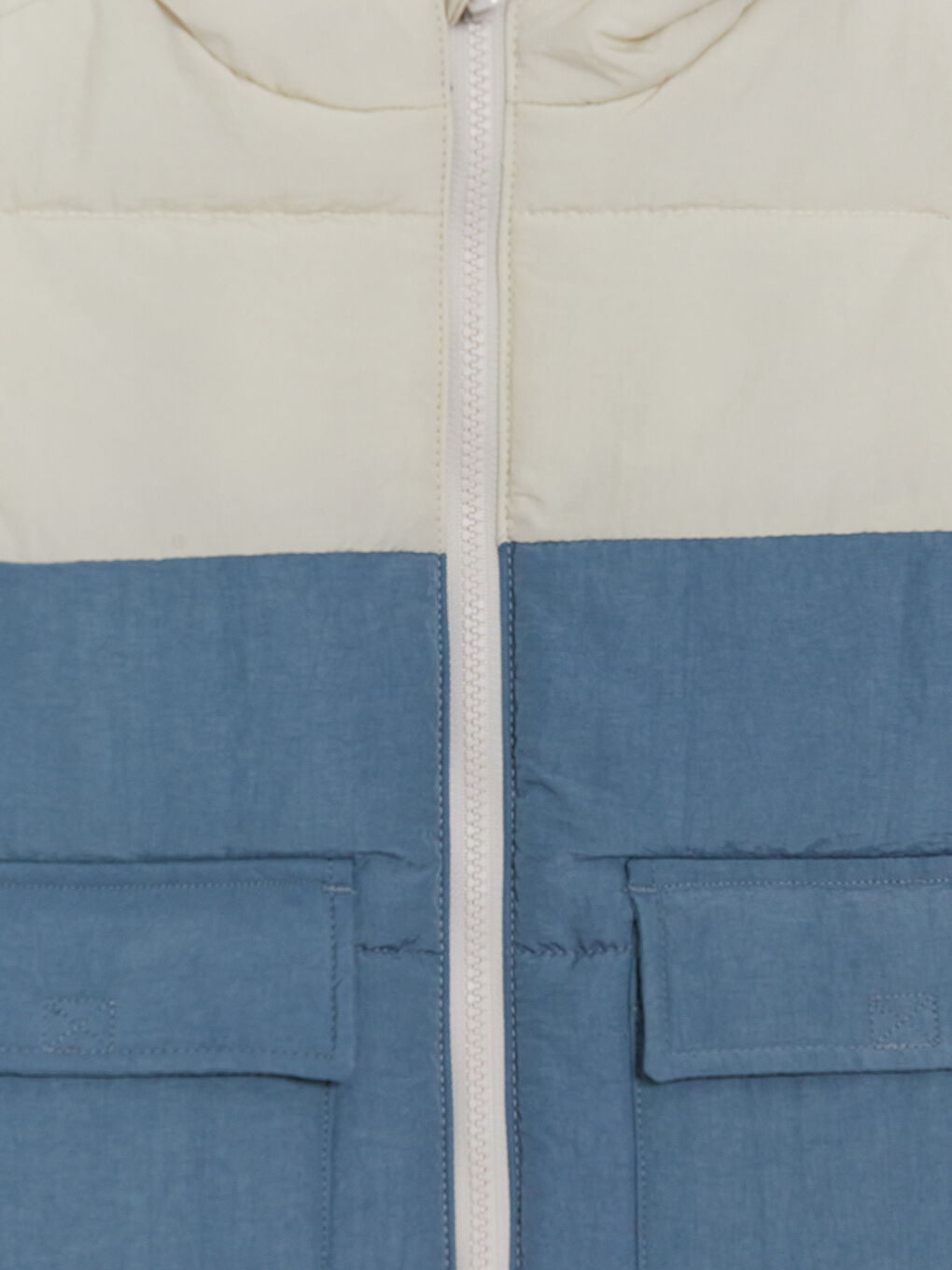 İndigo Erkek Çocuk Kapüşonlu Şişme Yelek-2
