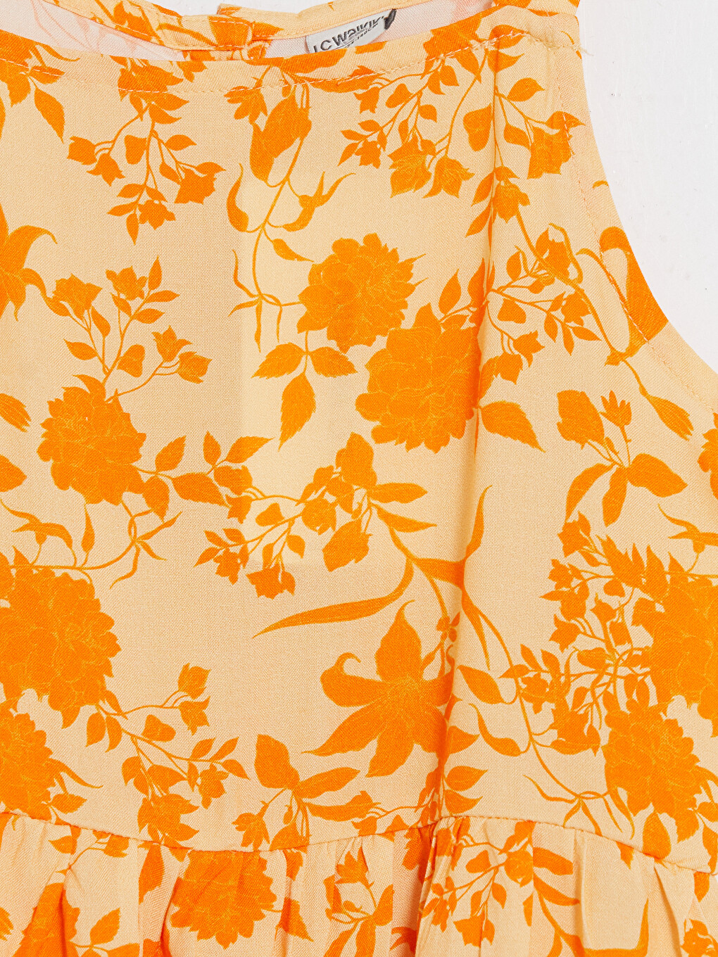 Girl Orange Dress-2