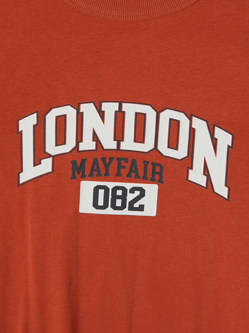 Bisiklet Yaka London Baskılı Erkek Çocuk Tişört-2