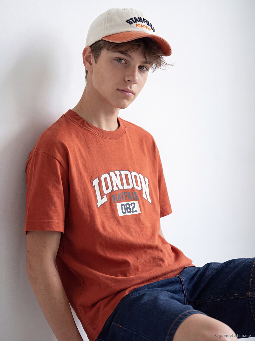 Dječja Majica S Okruglim Izrezom, London Tiskana