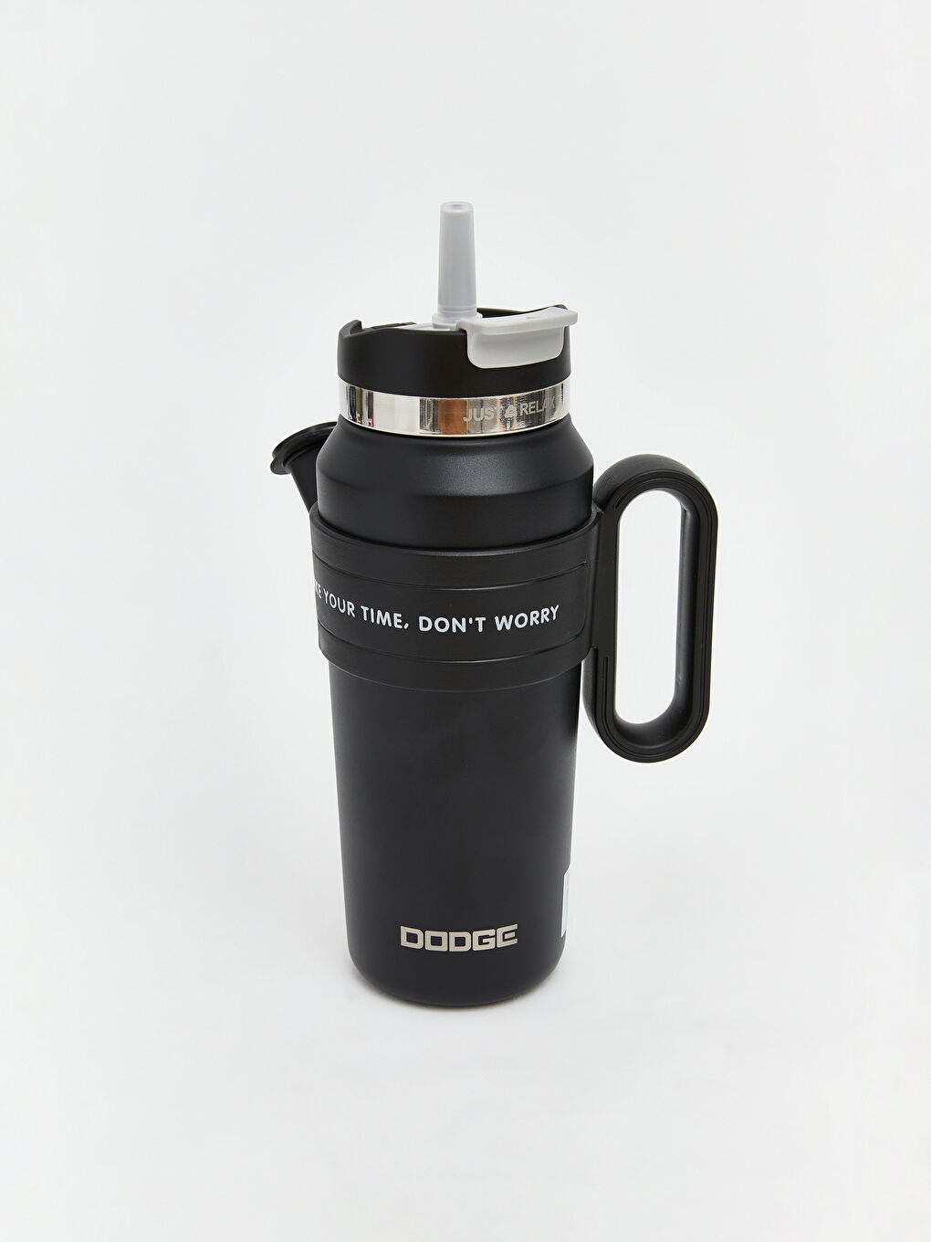 Baskılı Kulplu Pipetli Matara-2