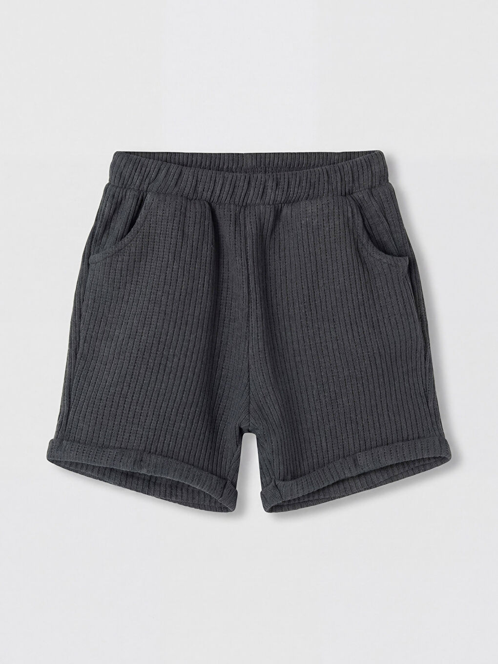 Antrasit NYC Baskılı Erkek Bebek Tişört ve Şort Takım-3