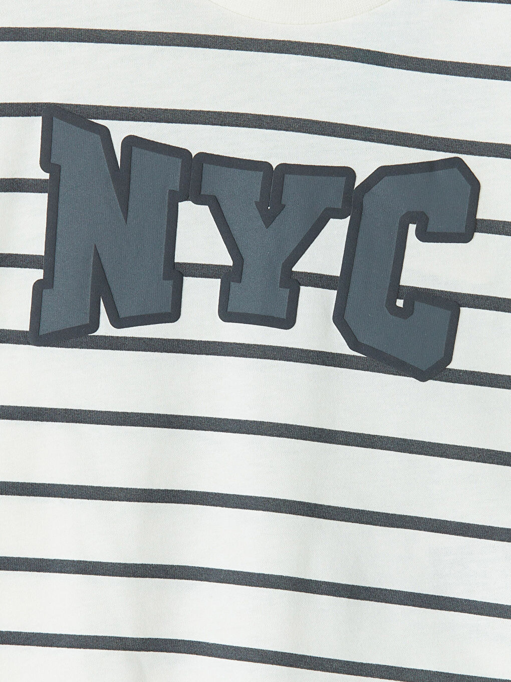 Antrasit NYC Baskılı Erkek Bebek Tişört ve Şort Takım-5