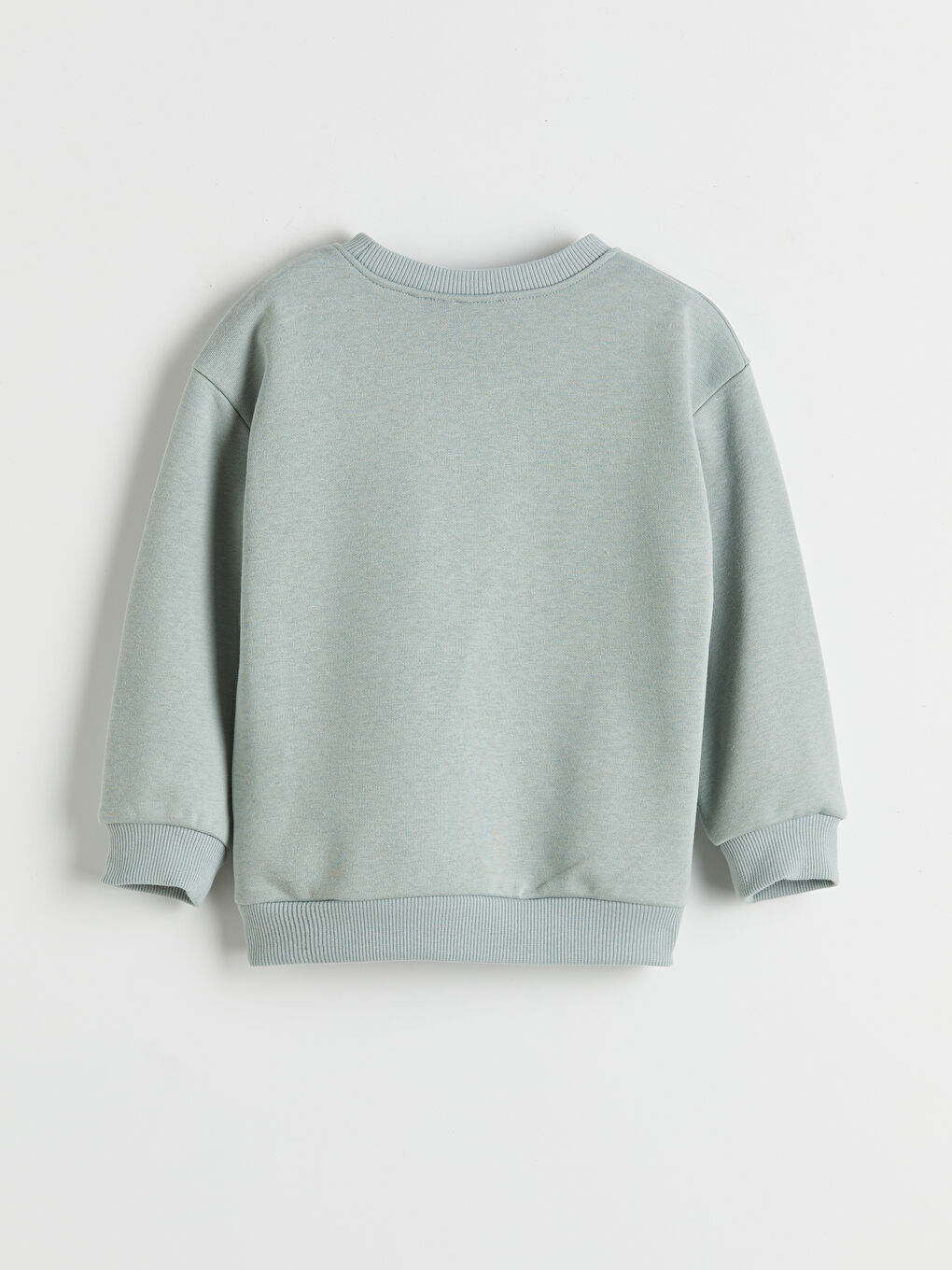 Yeşil Mickey Mouse Baskılı Erkek Bebek Sweatshirt ve Eşofman Altı-2