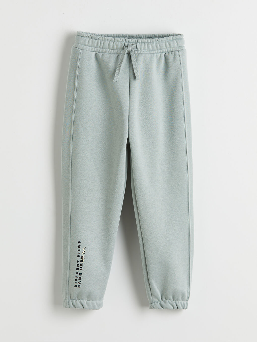 Yeşil Mickey Mouse Baskılı Erkek Bebek Sweatshirt ve Eşofman Altı-3