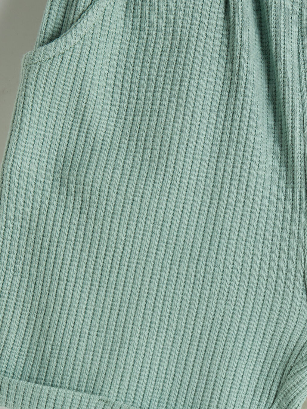 Yeşil Seoul Baskılı Erkek Bebek Tişört ve Şort Takım-6