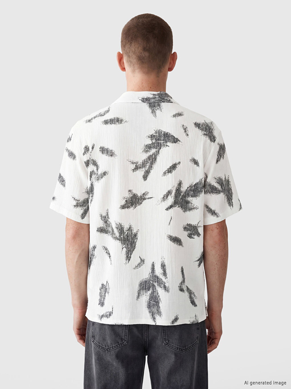 Man Green Shirt-3