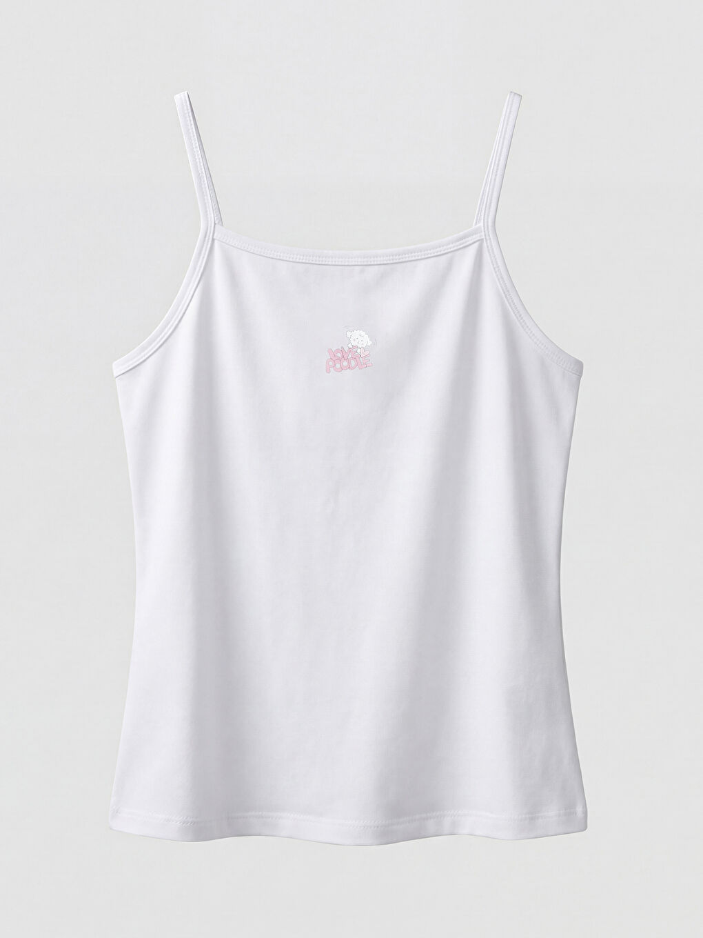 Sarı İp Askılı Kız Çocuk Atlet 2'li-3