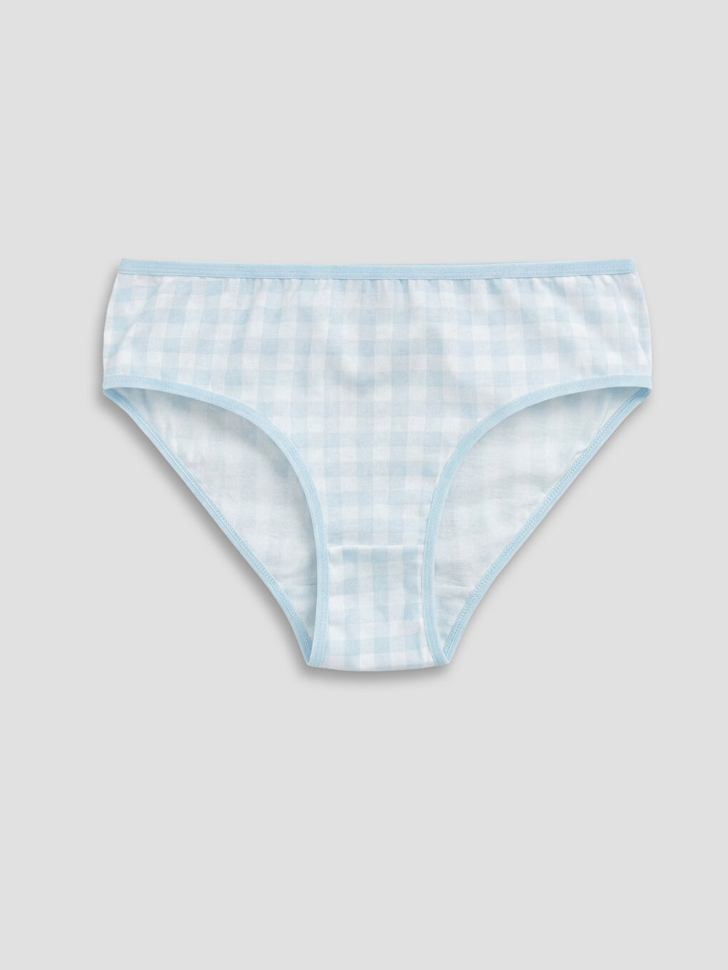 Mavi Ekose Kız Çocuk Külot