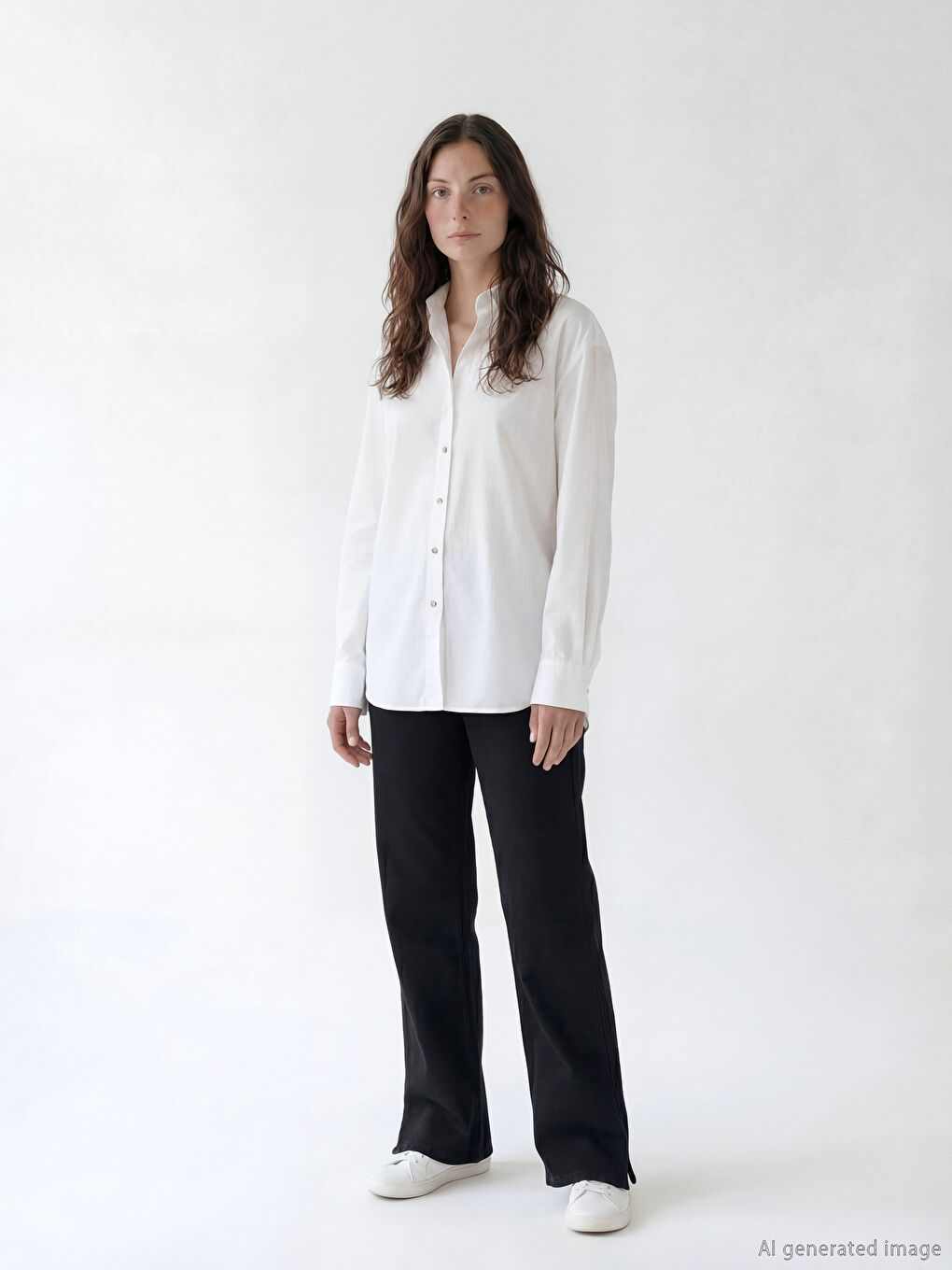 Siyah Kolay Giyilebilir Beli Fermuarlı Straight Fit Kadın Jean Pantolon