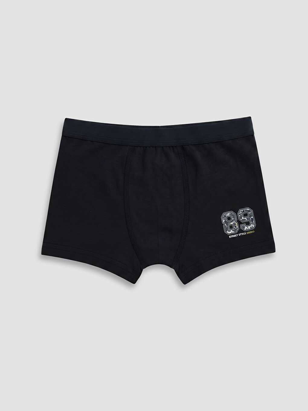 Gri Erkek Çocuk 3'lü Boxer-1