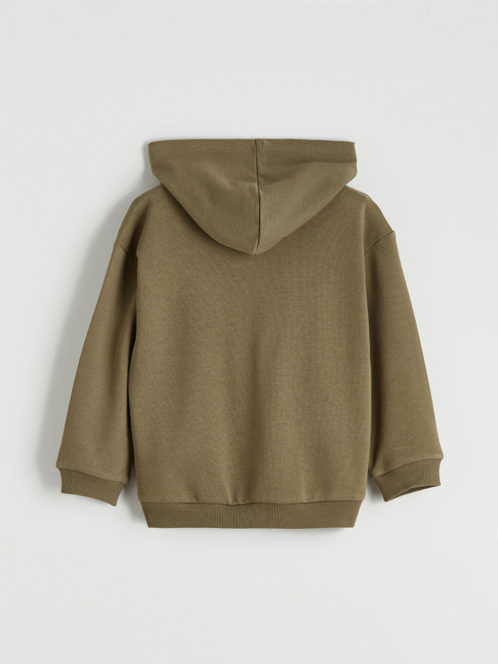 Haki Renk Bloklu Erkek Çocuk Kalın Eşofman Takımı-3