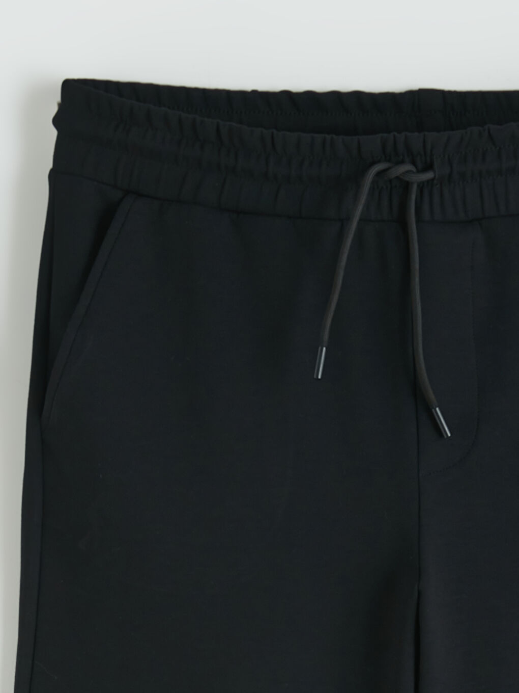 Siyah Standart Kalıp Erkek Şort-6