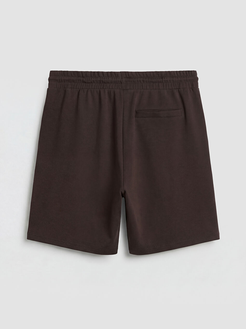 Kahverengi Standart Kalıp Erkek Şort-1