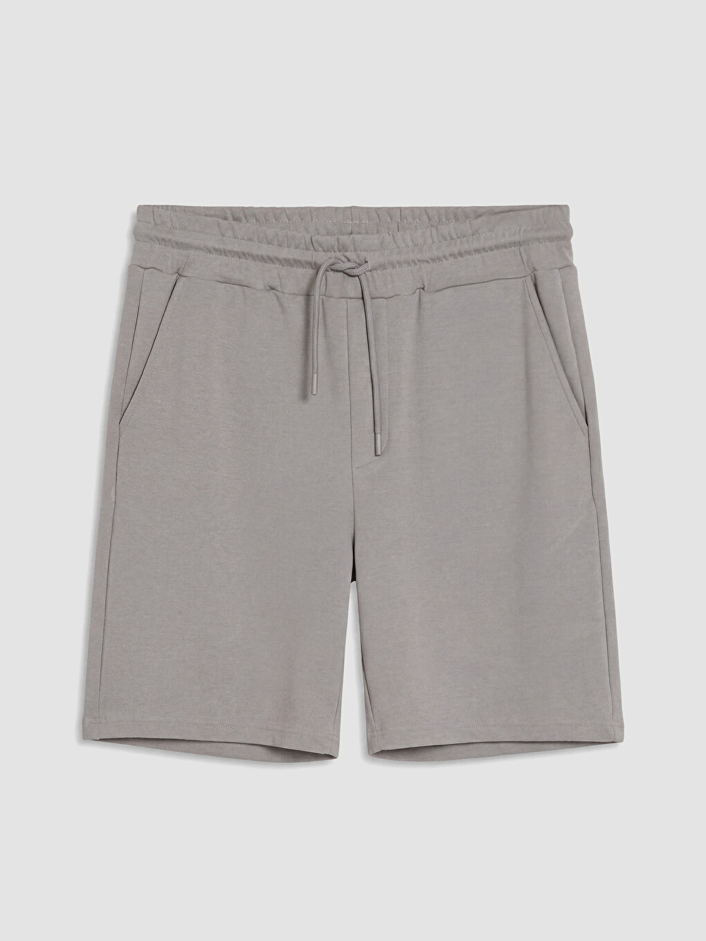 Gri Regular Fit Erkek Şort