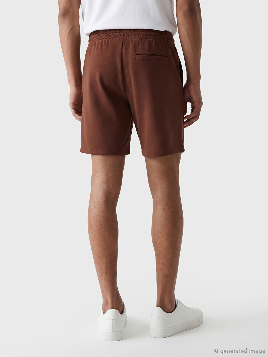 Kahverengi Regular Fit Erkek Şort-2