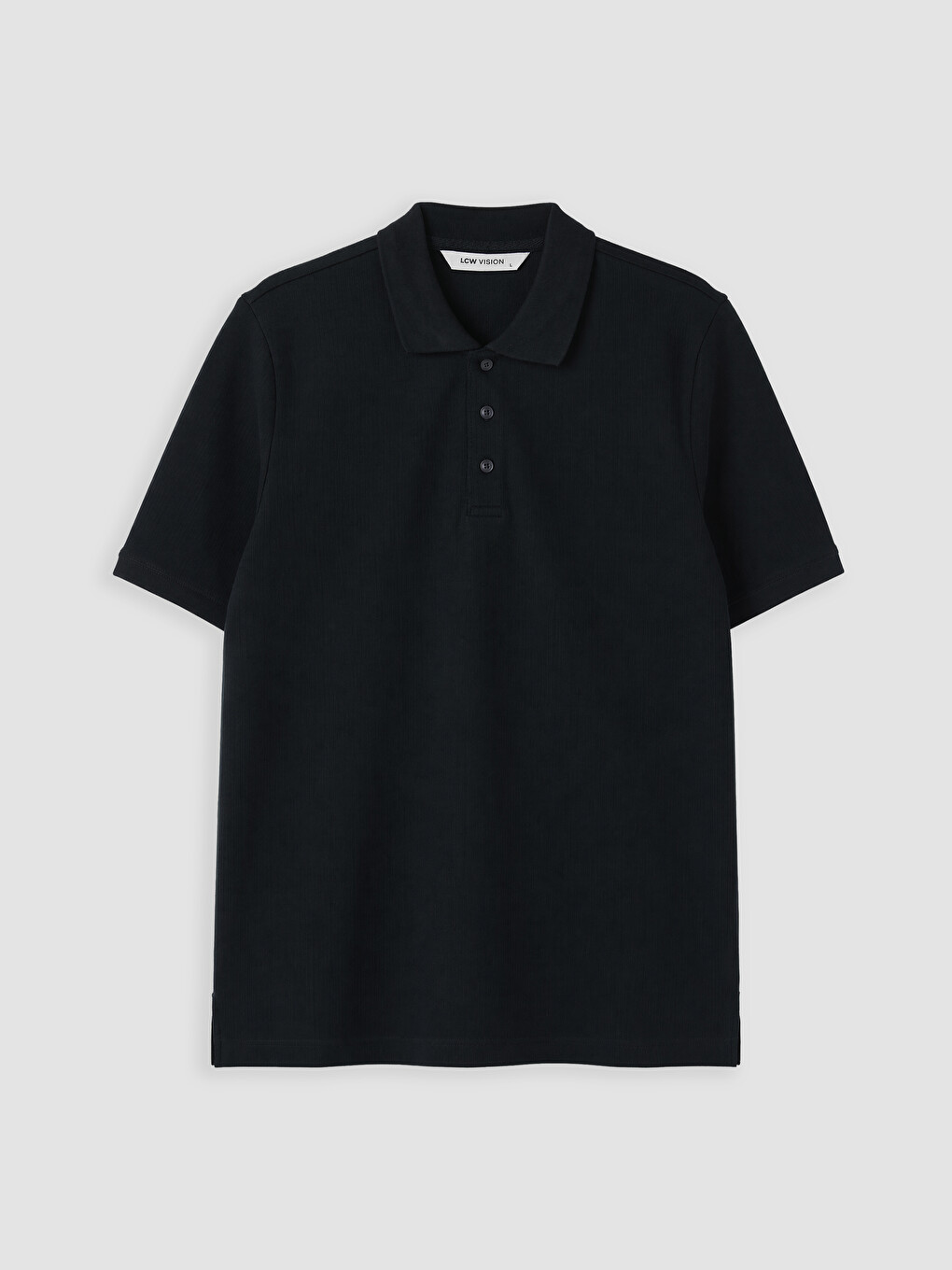 Lacivert Polo Yaka Erkek Tişört