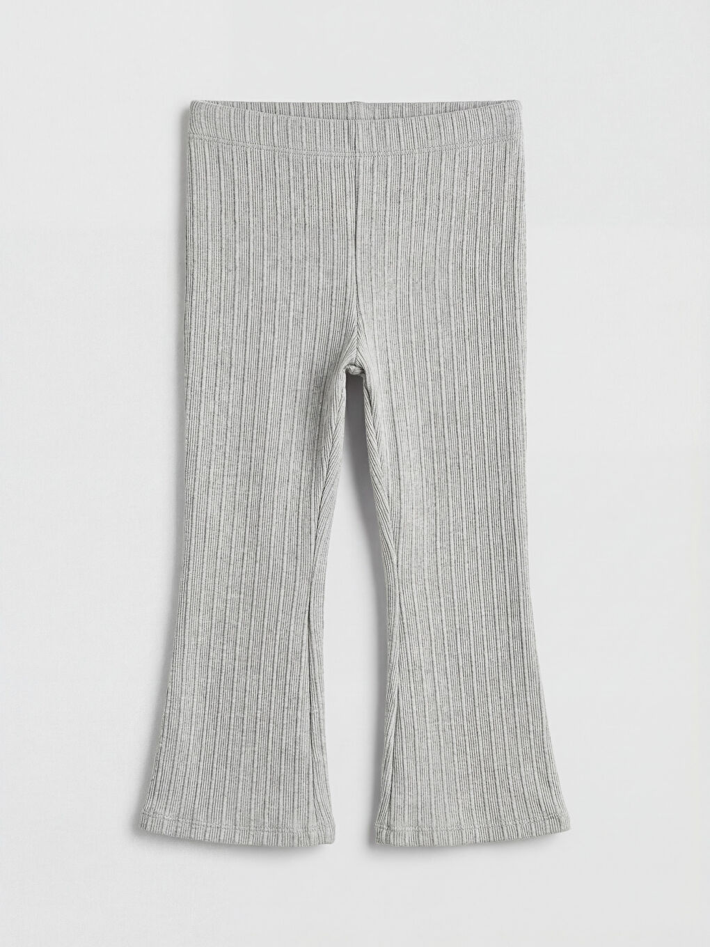 Gri Kız Çocuk Bluz ve İspanyol Paça Tayt-3