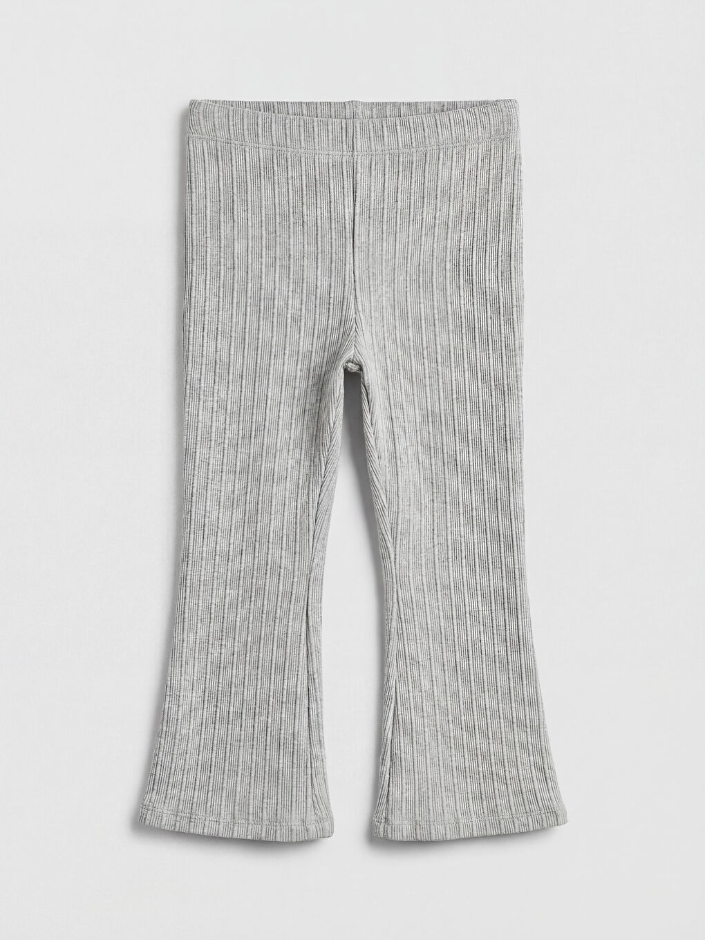 Gri Kız Çocuk Bluz ve İspanyol Paça Tayt-4