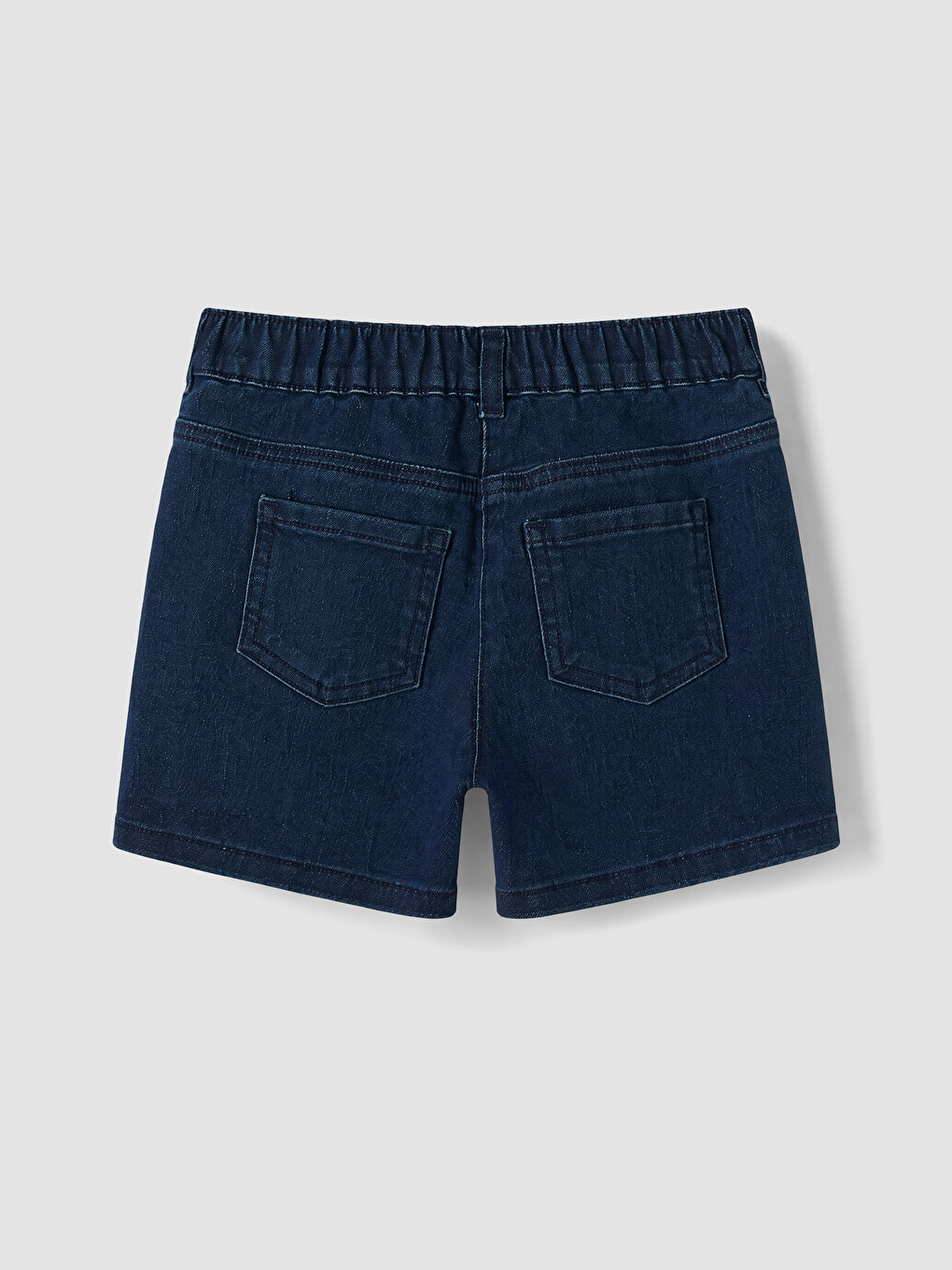 Embroidered Girls' Jean Shorts-2
