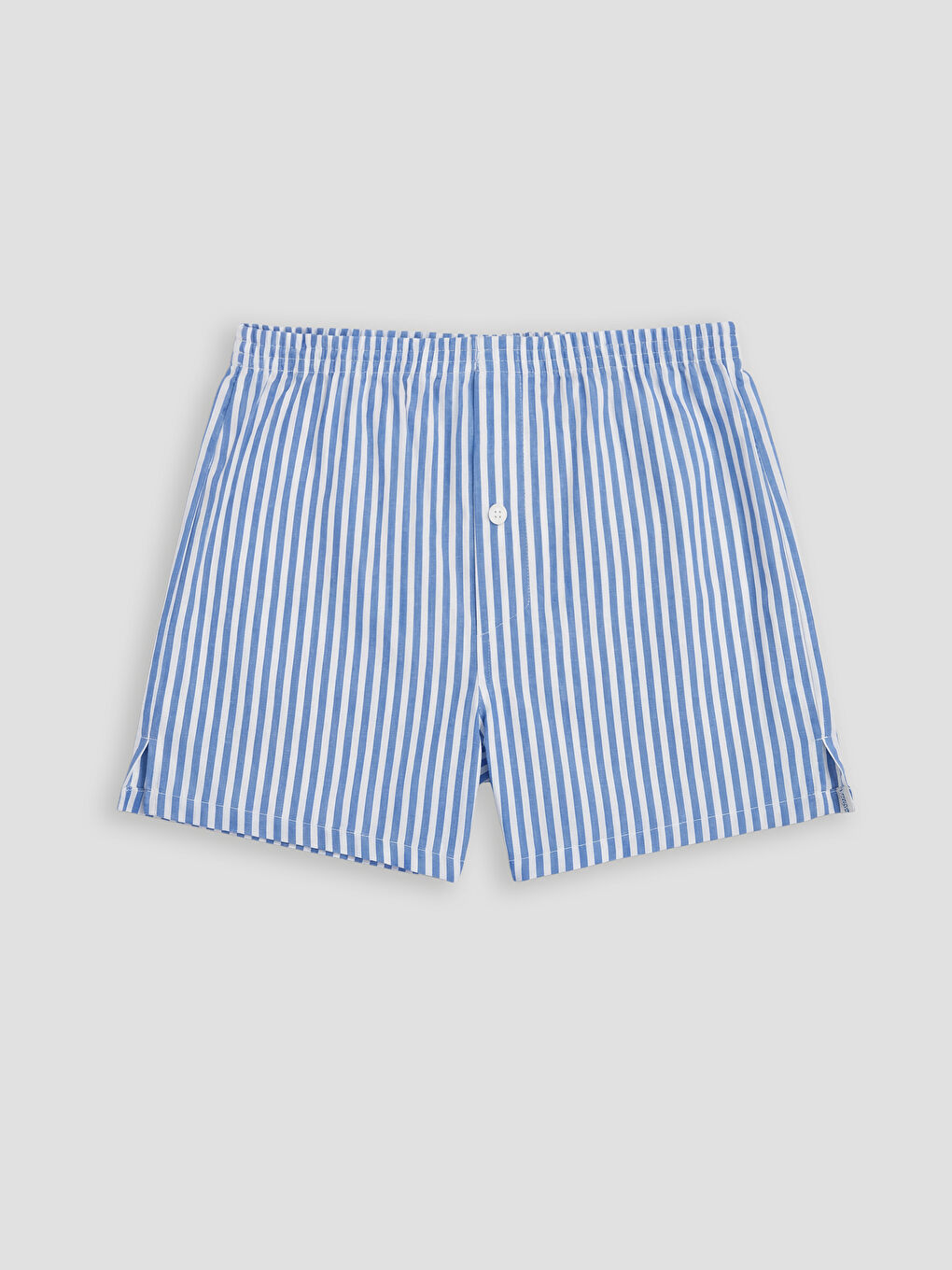 Mavi Çizgili Erkek Çocuk 2'li Boxer-1