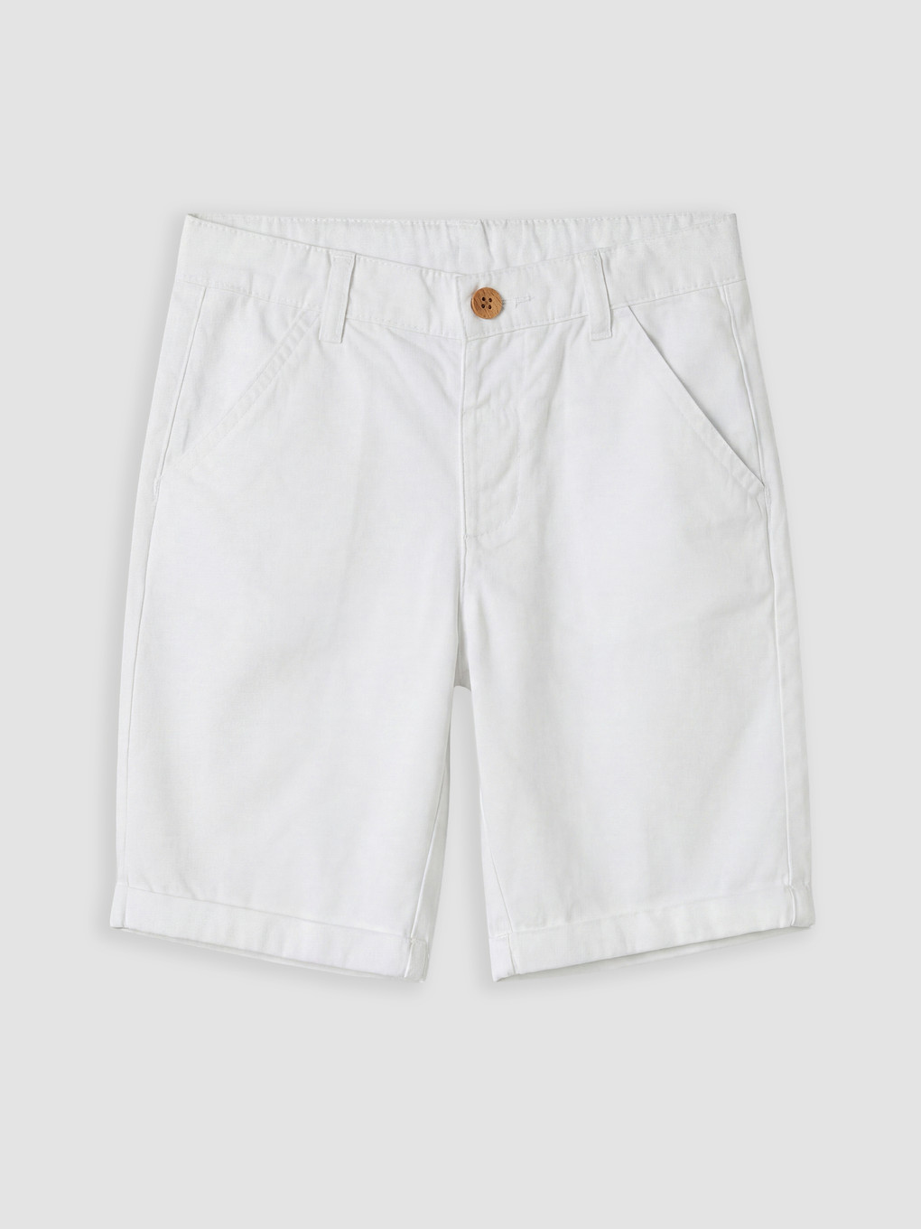 Leaf Patterned Boys' Shirt And Shorts Set-4
