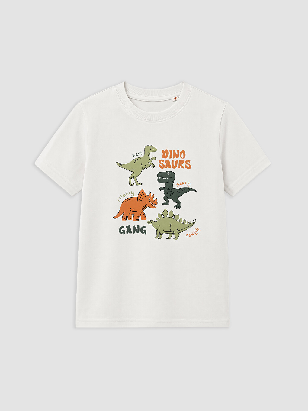 Boy White T-shirt-1