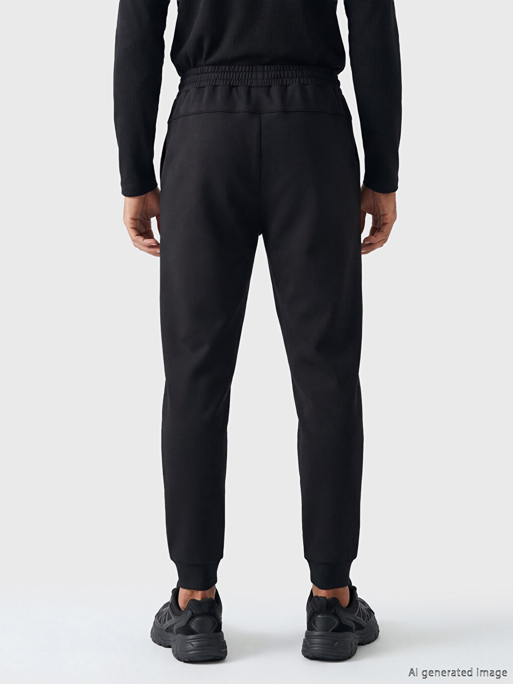 بنطال رياضي رجالي بقصة عادية-2