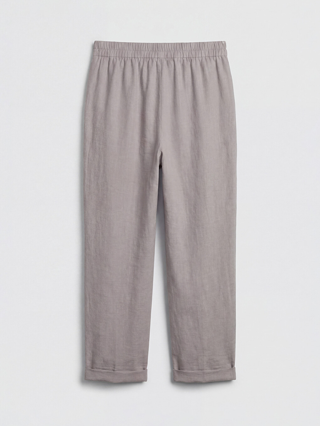Elastic Waist Pleated Women's Dress Trousers-5